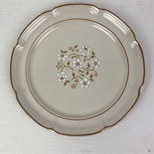 Vintage Covington Idlewild Platter Made in Japan 12" Serving Plate Stoneware